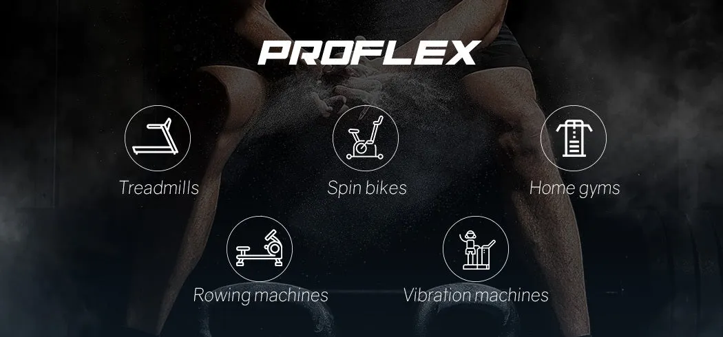 18-in-1 Adjustable Dumbbell Set 50kg, Ergonomic Grip - Proflex