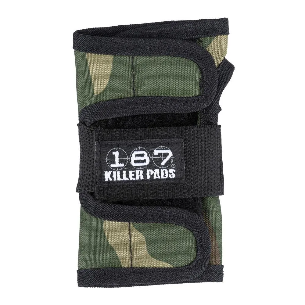 187 Killer Pads Jr. Six Pack Camo Knee/Elbow/Wrist Skateboard Set