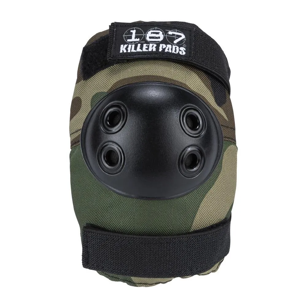 187 Killer Pads Jr. Six Pack Camo Knee/Elbow/Wrist Skateboard Set