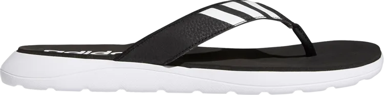 Adidas Comfort Sandal 'Black White', black