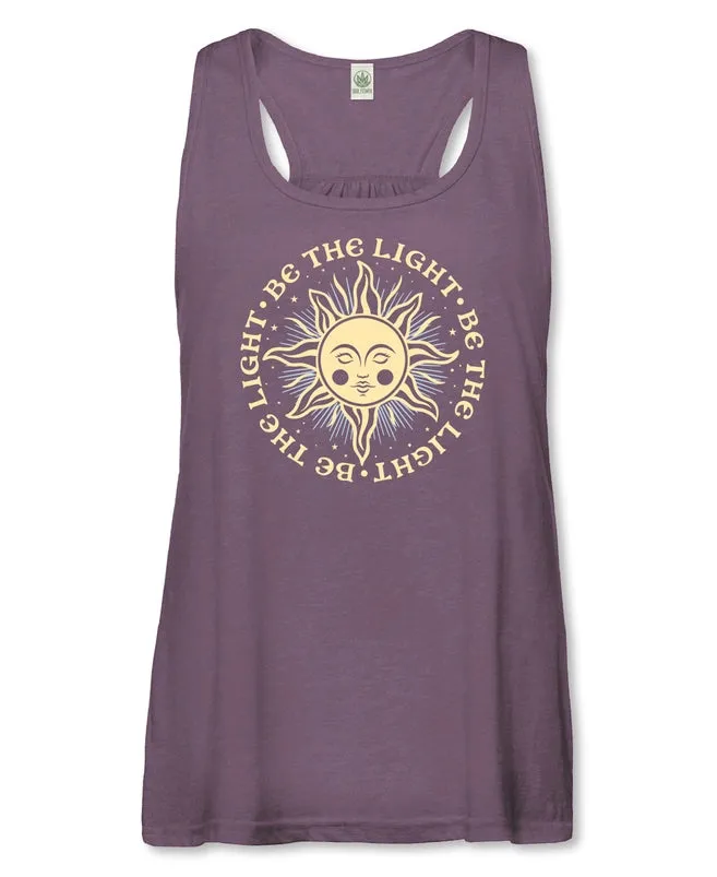 Be The Light Racerback Tank