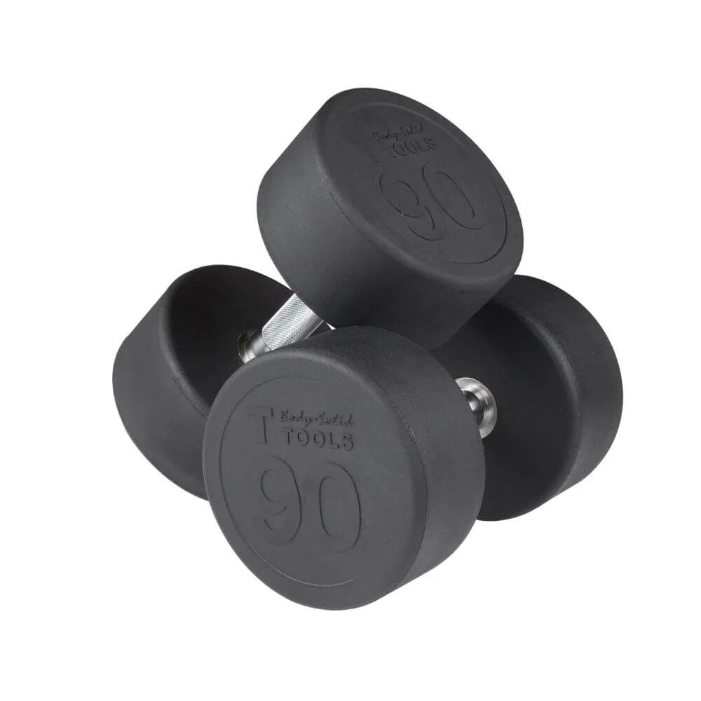 Body-Solid Rubber Round Dumbbells SDP