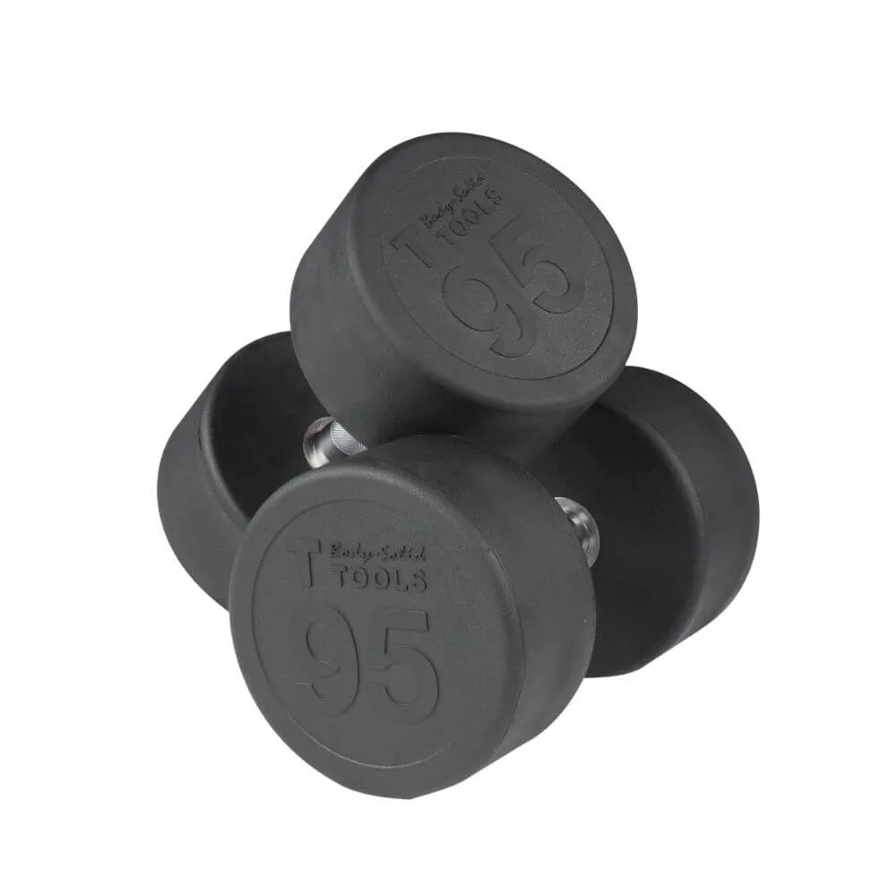 Body-Solid Rubber Round Dumbbells SDP