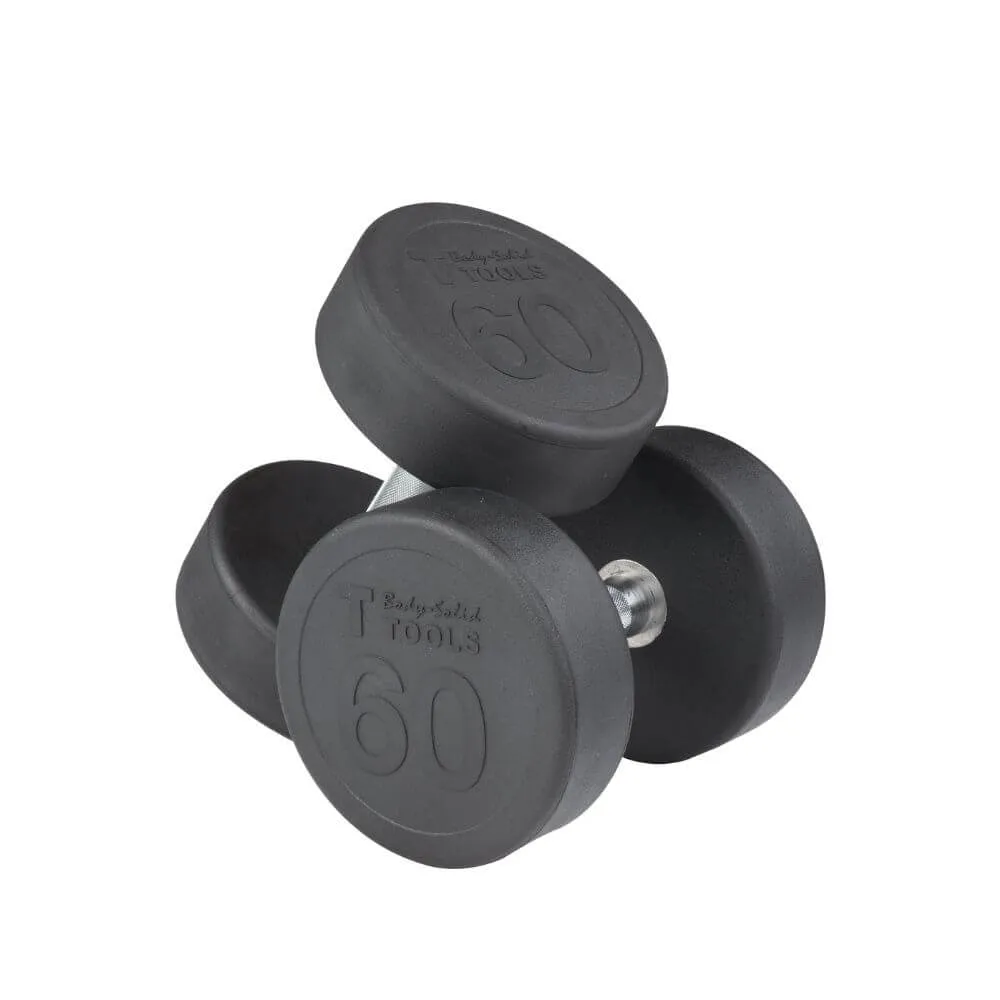 Body-Solid Rubber Round Dumbbells SDP