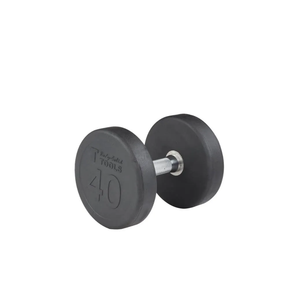 Body-Solid Rubber Round Dumbbells SDP