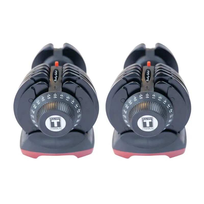 Body-Solid Tools 66lb Adjustable Dumbbell Pair SDBX132