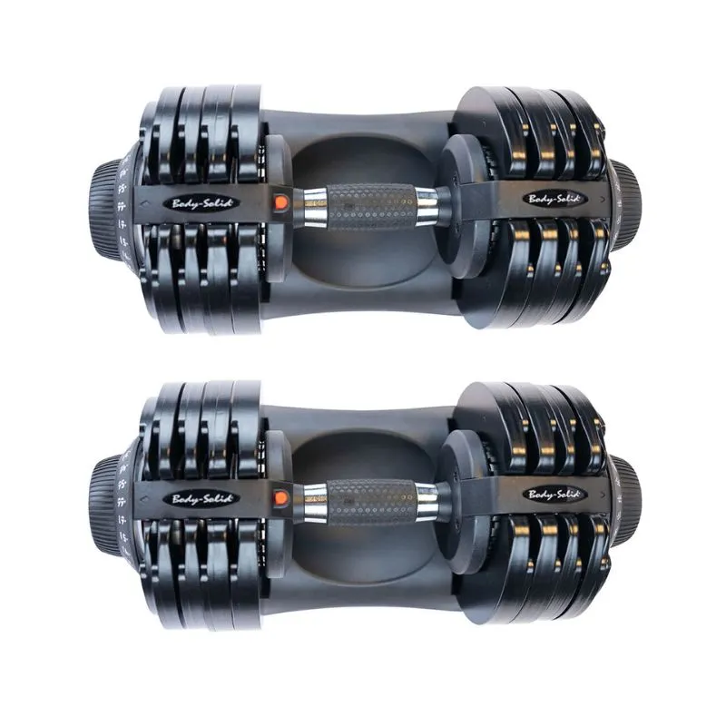 Body-Solid Tools 66lb Adjustable Dumbbell Pair SDBX132