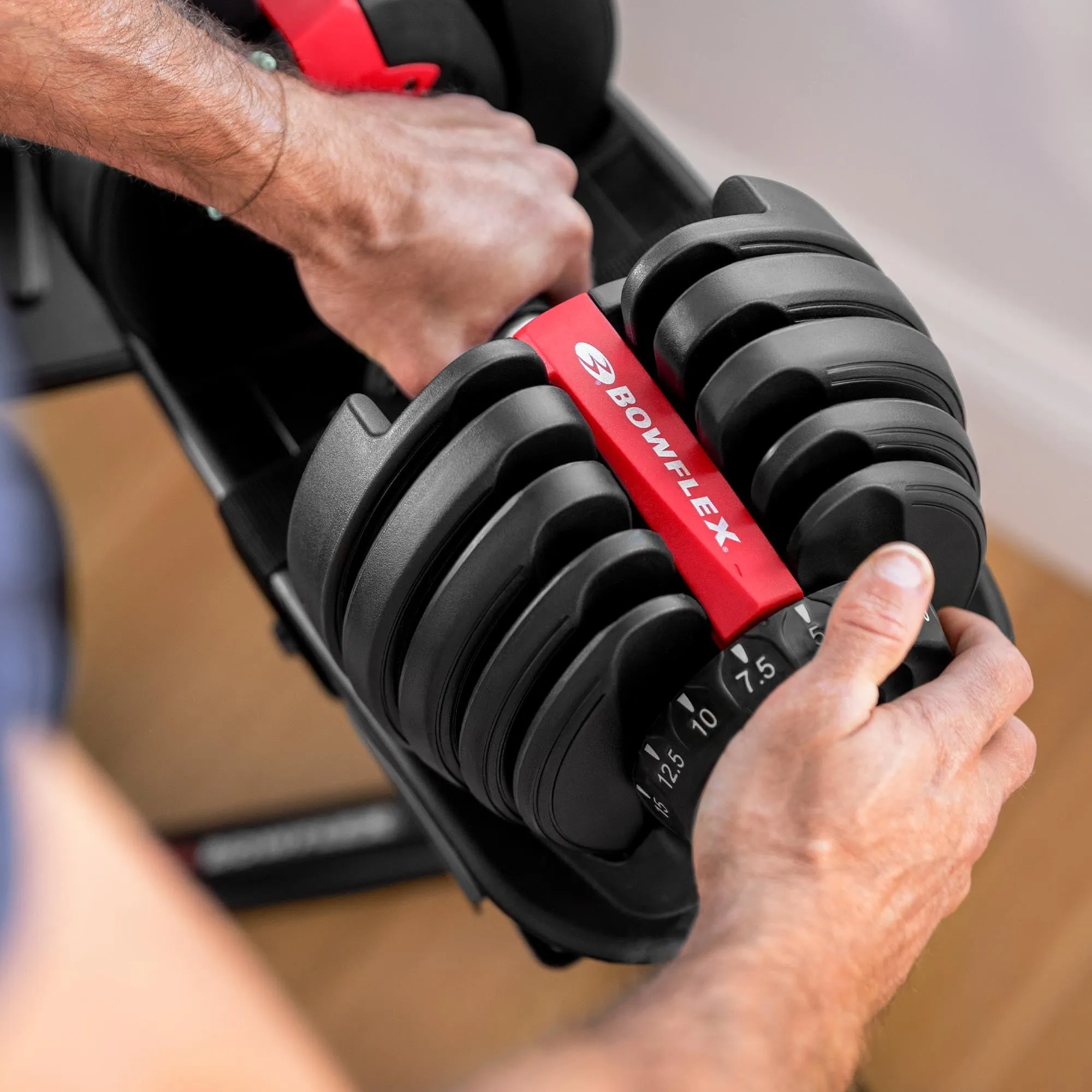 BowFlex SelectTech 552i Adjustable Dumbbell Set