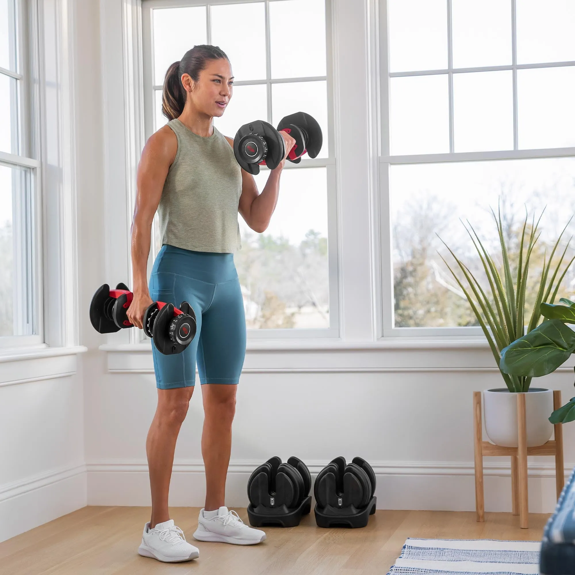 BowFlex SelectTech 552i Adjustable Dumbbell Set