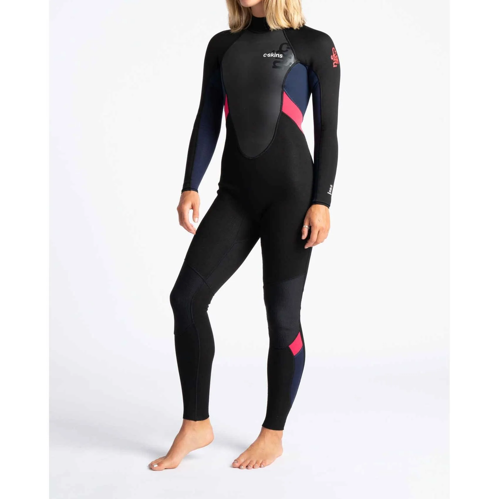C-Skins Element 3:2 Womens Flatlock Steamer 2022