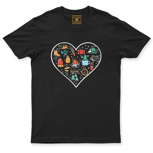 Drifit Shirt: Hiking Heart