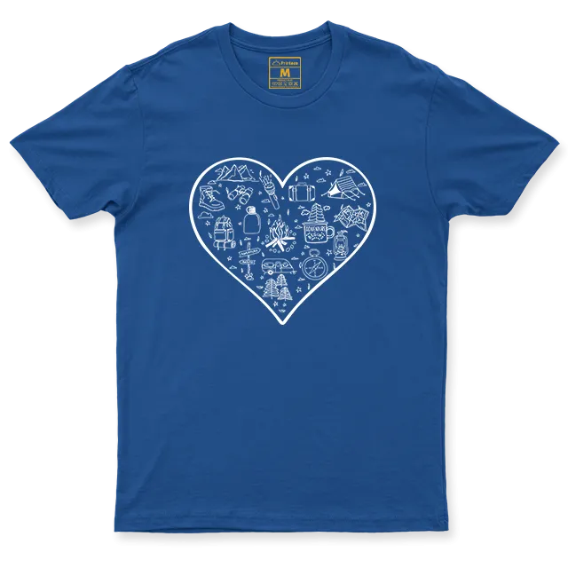Drifit Shirt: Hiking Heart