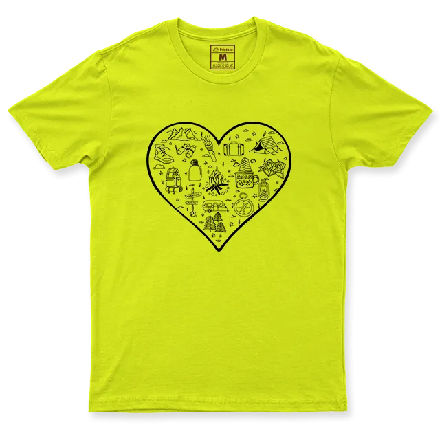 Drifit Shirt: Hiking Heart
