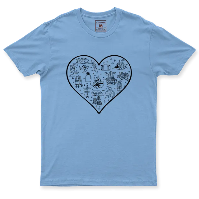 Drifit Shirt: Hiking Heart