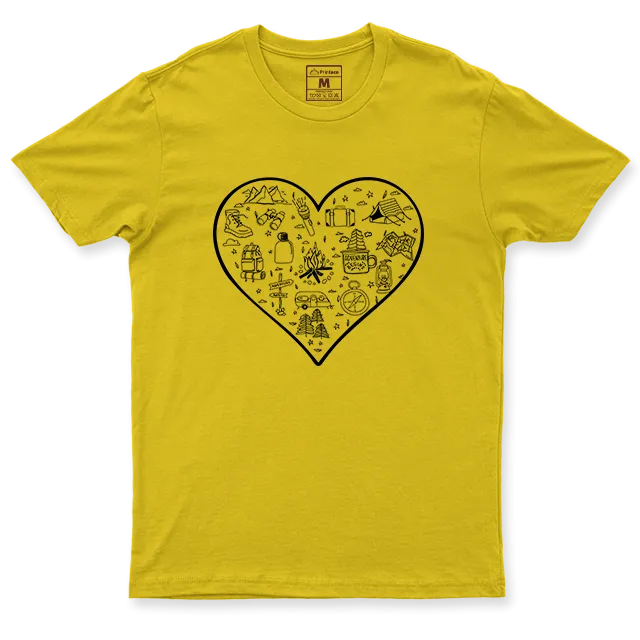 Drifit Shirt: Hiking Heart