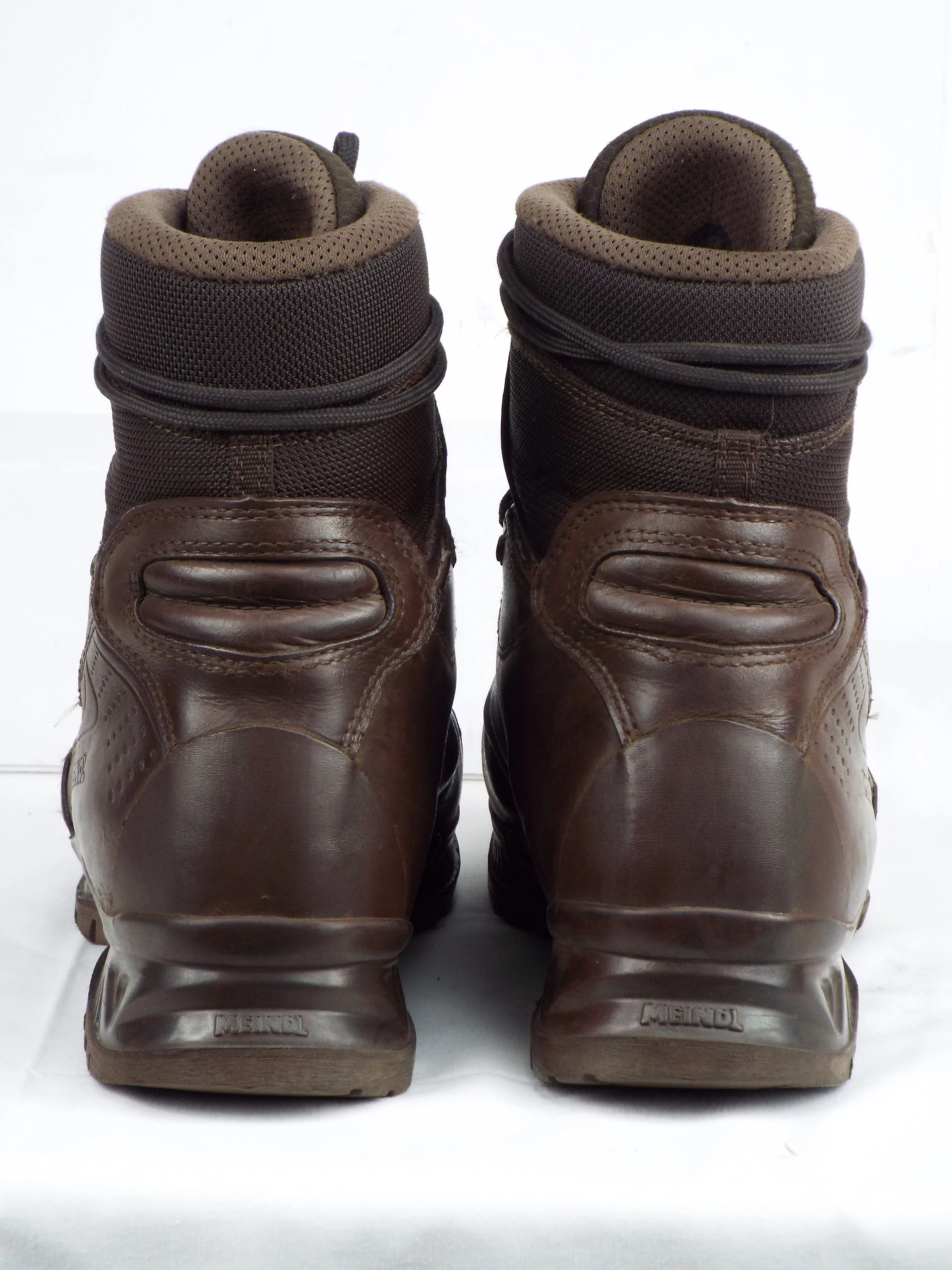 German Army - Meindl - Brown Leather w/ Cordura - Grade 1 - MD Rock