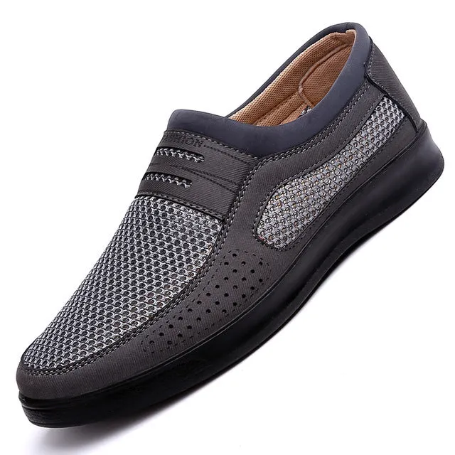 Loafers Moccasins Slip On Breathable Flat Shoes