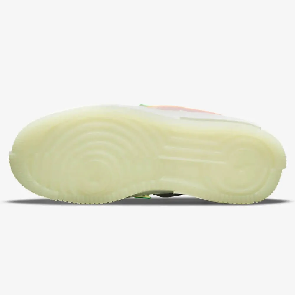 Nike Air Force 1 Fontanka sneakers, green/white/pink