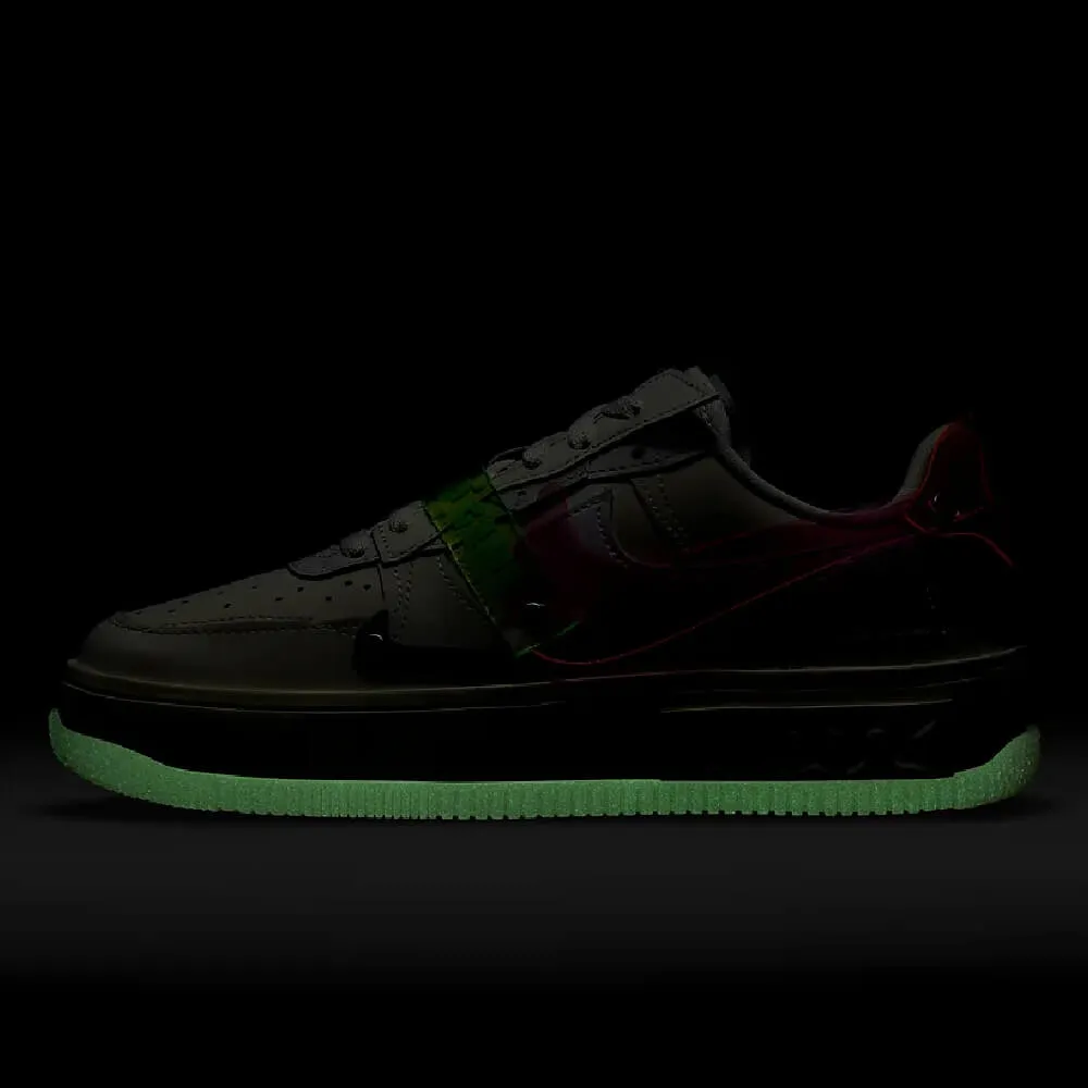 Nike Air Force 1 Fontanka sneakers, green/white/pink