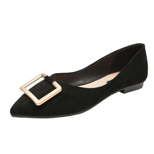 Paula Women's Pointed Toe Flat Shoes