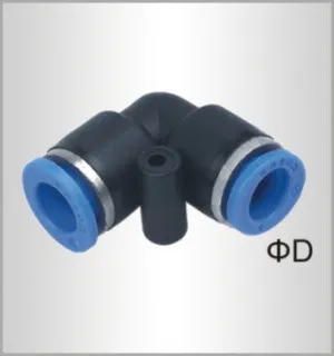 PU HOSE FITTING ELBOW 10MM
