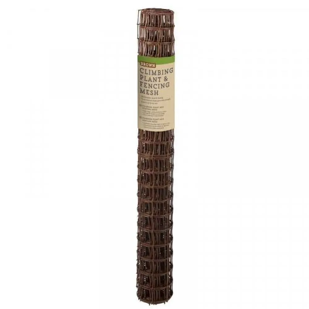 Smart Garden 50mm Brown Climbing Plant & Fencing Mesh (0.5m x 5m)